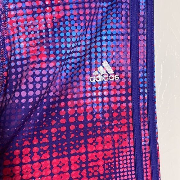 Adidas Geo-Print ClimaLite® Activewear Leggings  Size XL 14/16 - Picture 3 of 5